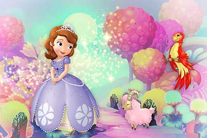 پوستر طرح پرنسس سوفیا K3097