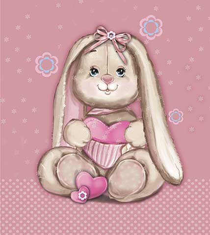 پوستر طرح خرگوش K0