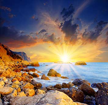 پوستر طرح دریا L5033