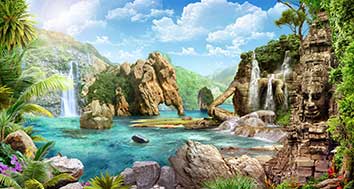 پوستر طرح نقاشی باستانی L5081