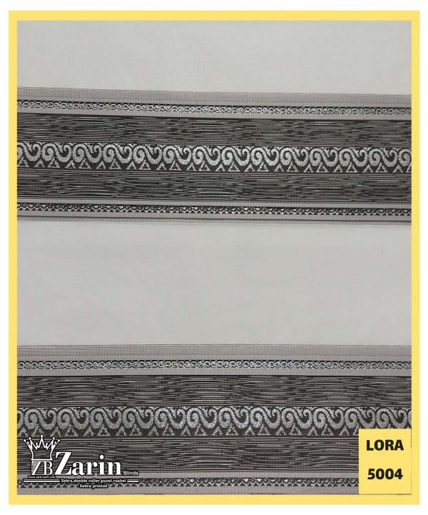 پرده زبرا طرح LORA 5004
