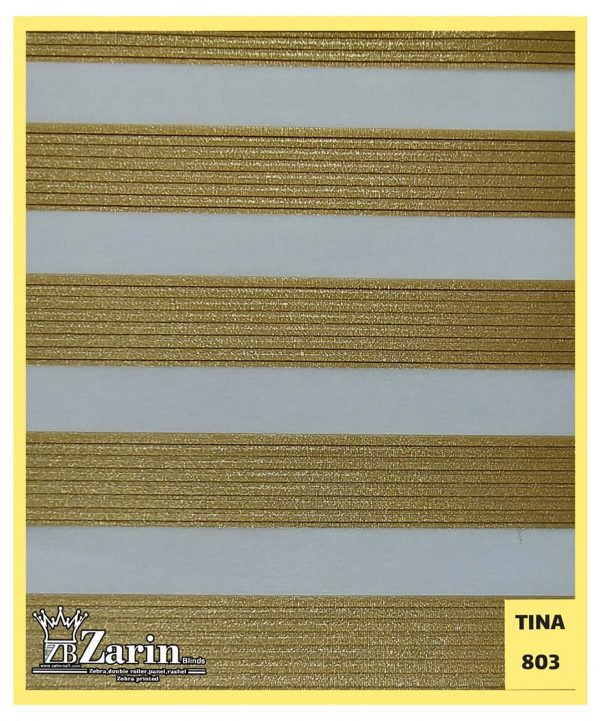 پرده زبرا طرح TINA 803