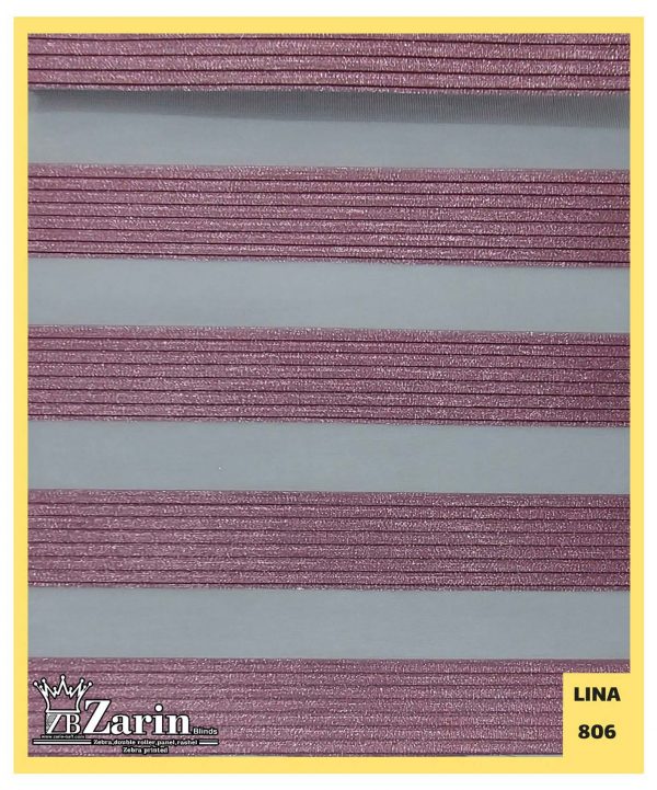 پرده زبرا طرح LINA 806