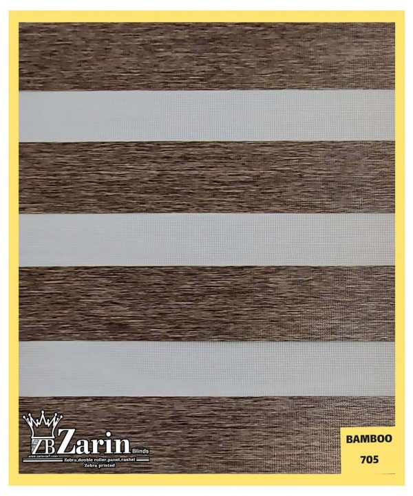 پرده زبرا طرح BAMBOO 705