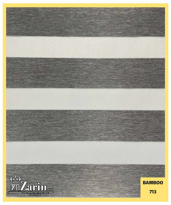 پرده زبرا طرح BAMBOO 713