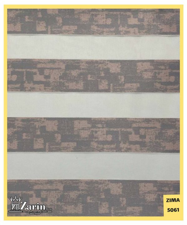 پرده زبرا طرح ZIMA 5061