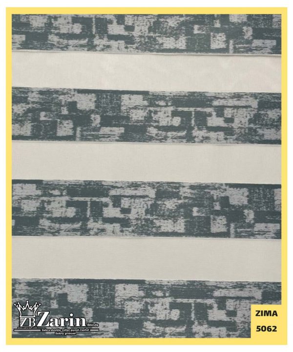 پرده زبرا طرح ZIMA 5062