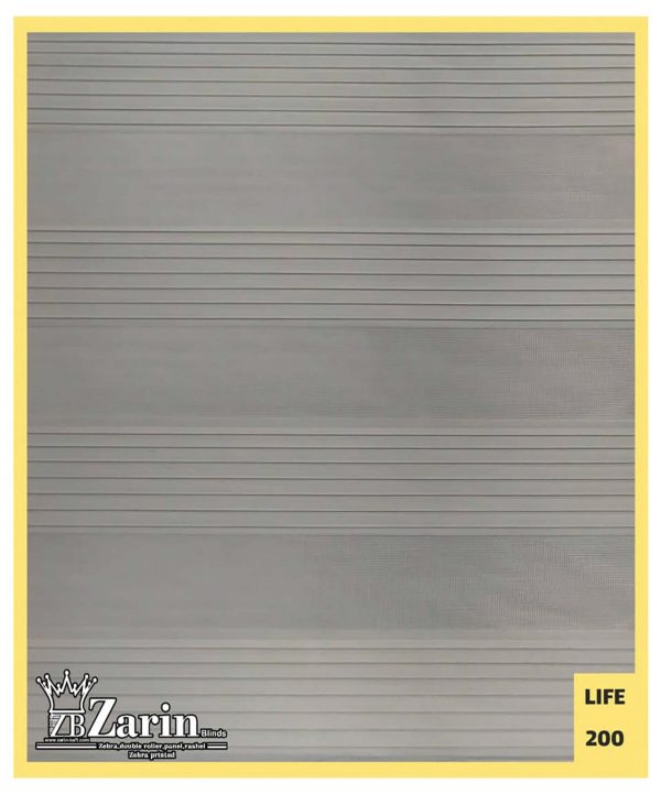 پرده زبرا طرح LIFE 200