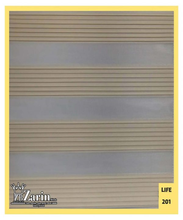 پرده زبرا طرح LIFE 201