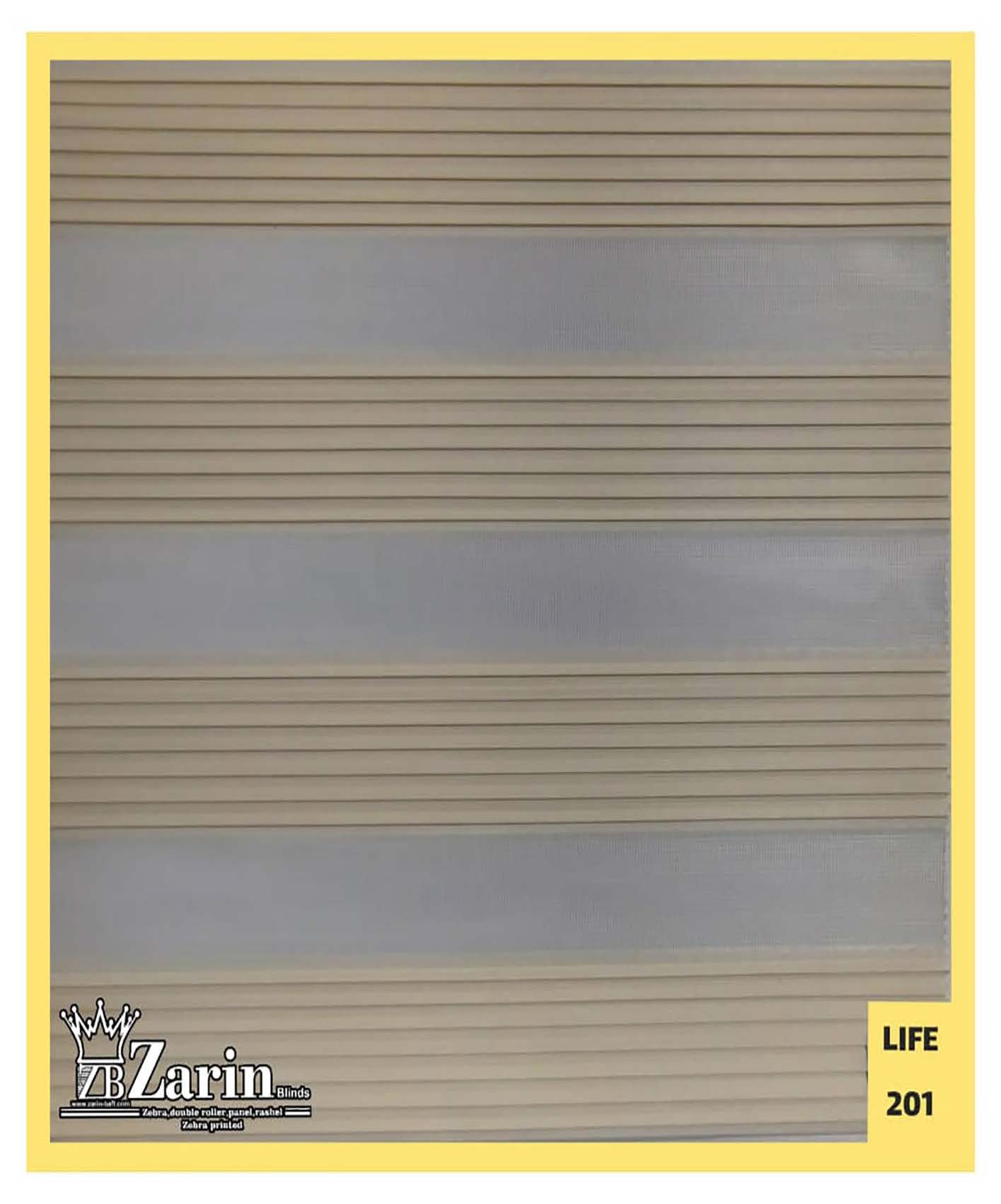 پرده زبرا طرح LIFE 201