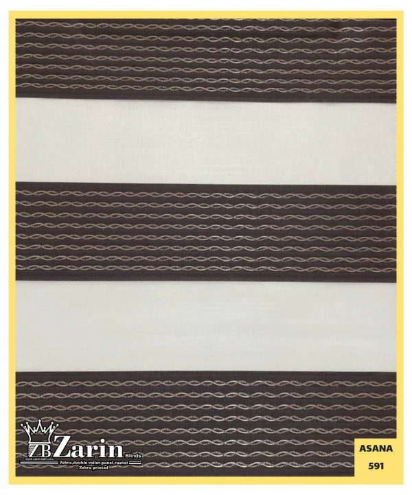 پرده زبرا طرح ASANA 591