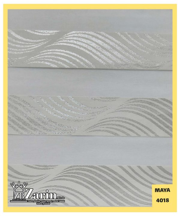 پرده زبرا طرح MAYA 4018