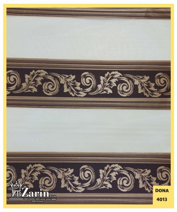 پرده زبرا طرح DONA 4013