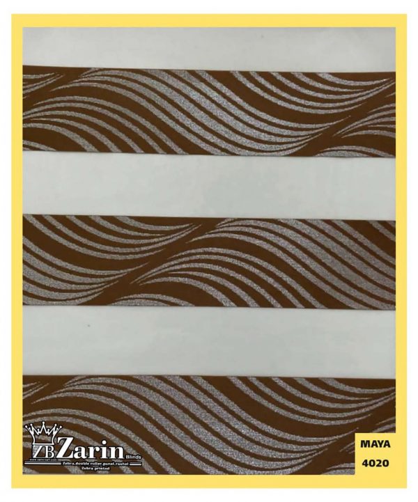 پرده زبرا طرح MAYA 4020