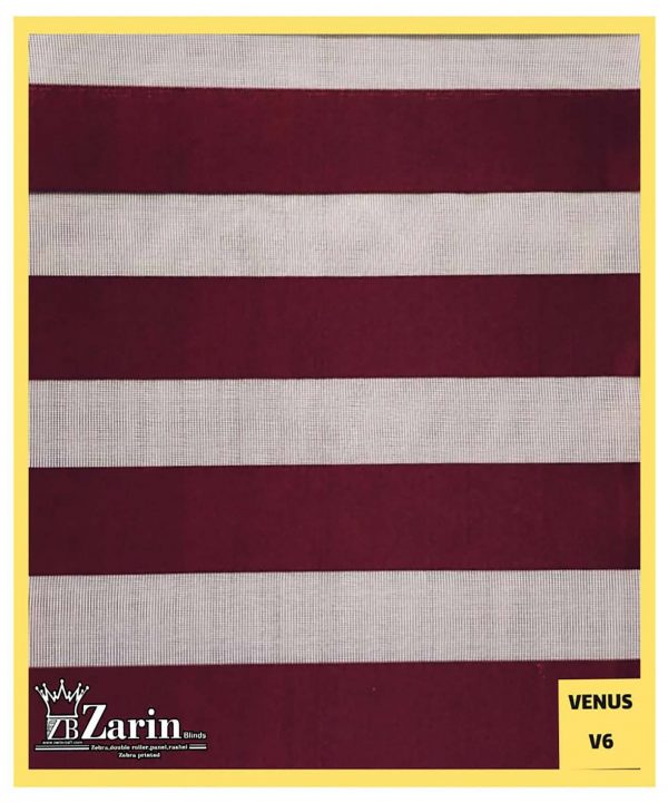 پرده زبرا طرح VENUS V6