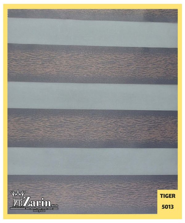 پرده زبرا طرح TIGER 5013