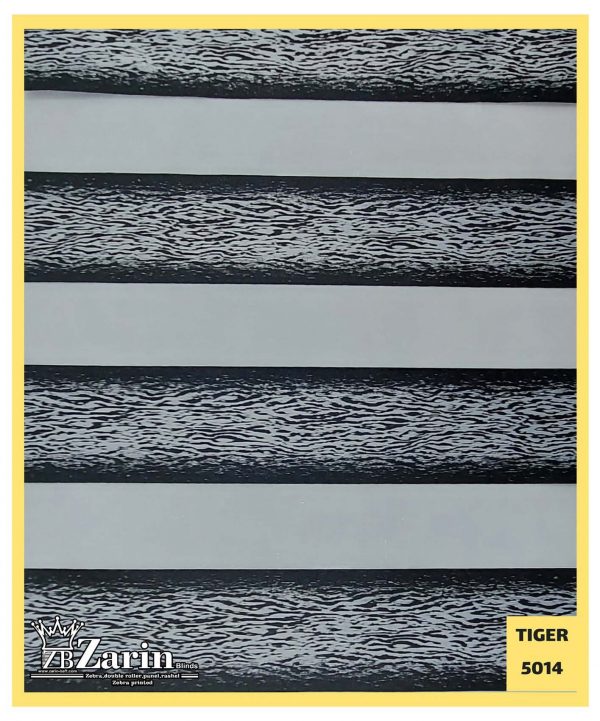 پرده زبرا طرح TIGER 5014