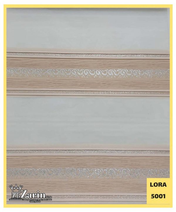 پرده زبرا طرح LORA 5001
