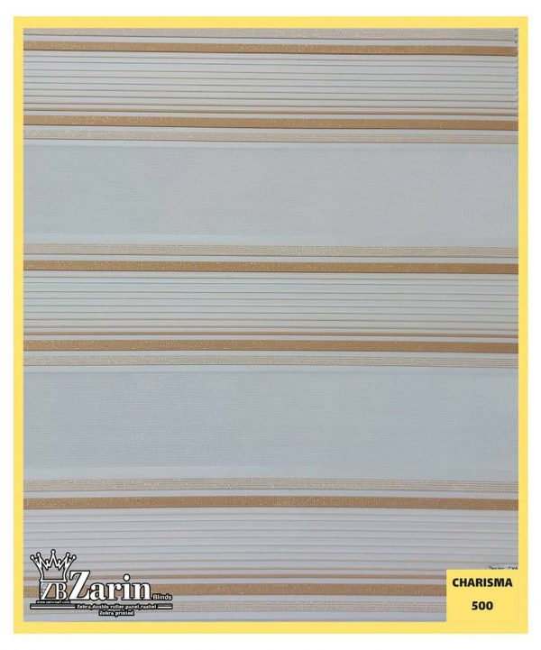 پرده زبرا طرح CHARISMA 500