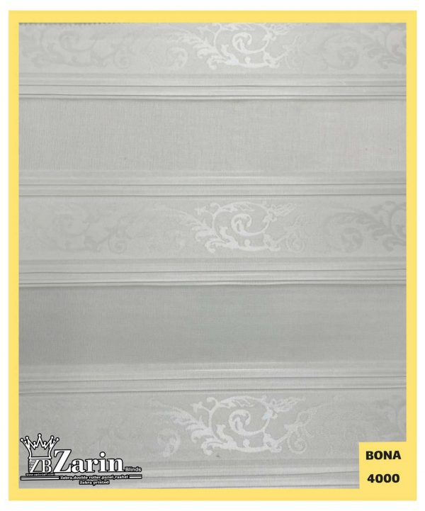 پرده زبرا طرح BONA 4000