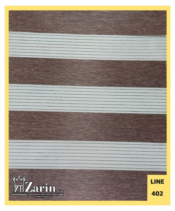 پرده زبرا طرح LINE 402