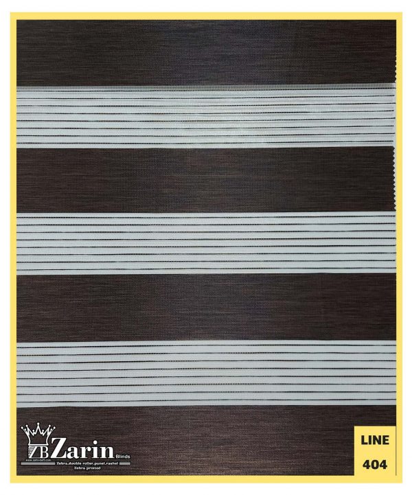 پرده زبرا طرح LINE 404