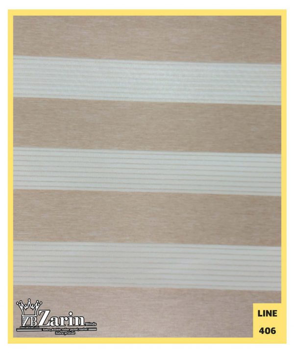 پرده زبرا طرح LINE 406
