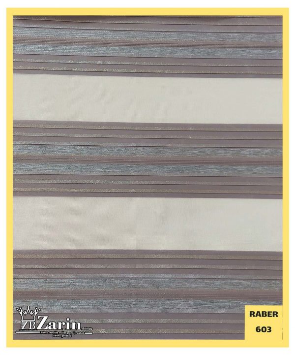 پرده زبرا طرح RABEER 603