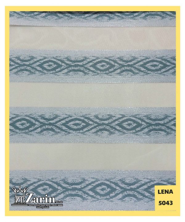پرده زبرا طرح LENA 5043