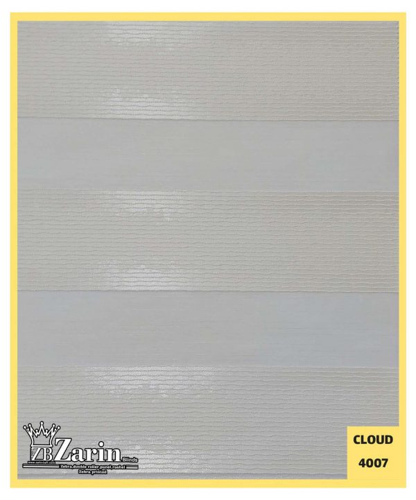 پرده زبرا طرح CLOUD 4007