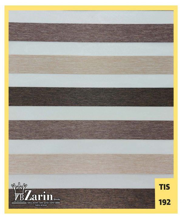 پرده زبرا طرح TIS 192