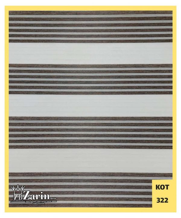 پرده زبرا طرح kOT 322