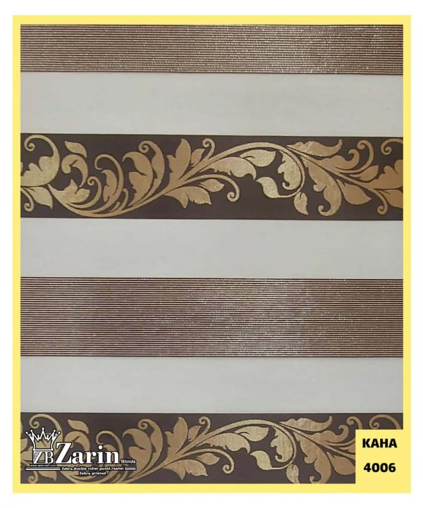 پرده زبرا طرح KAHA 4006