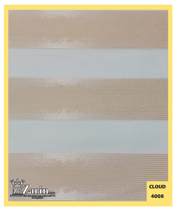 پرده زبرا طرح CLOUD 4008