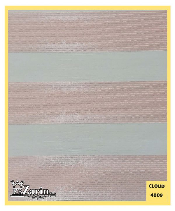 پرده زبرا طرح CLOUD 4009
