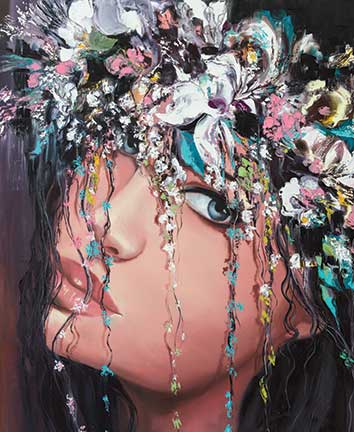 پوستر طرح نقاشی دختر p6015