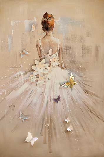 پوستر طرح نقاشی دختر p6057