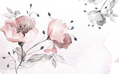 پوستر طرح نقاشی گل p0