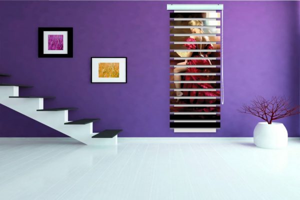 پرده زبرا طرح خانم کد PANEL19