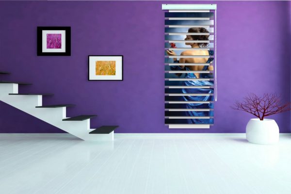 پرده زبرا طرح خانم کد PANEL21