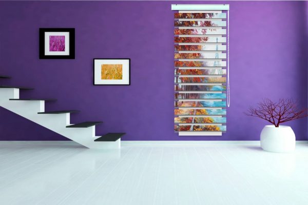 پرده زبرا طرح پاریس کد PANEL48