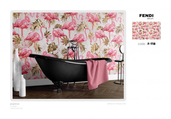 پوستر طرح فلامینگو F118