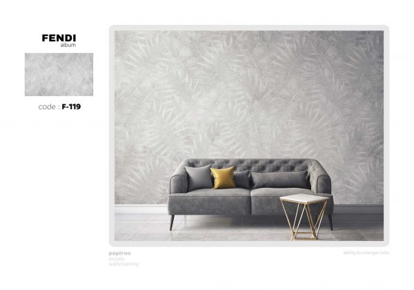 پوستر طرح برگ F119