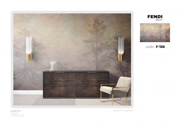 پوستر طرح جنگل F126