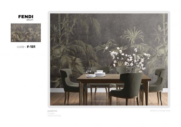 پوستر طرح جنگل F131