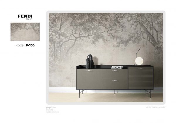 پوستر طرح جنگل F135