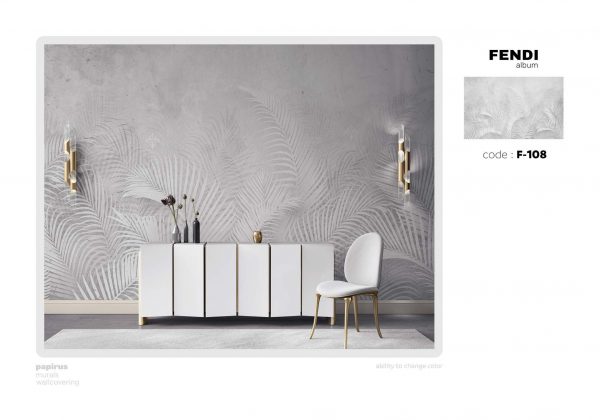 پوستر طرح برگ F108