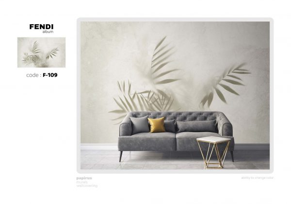 پوستر طرح برگ F109