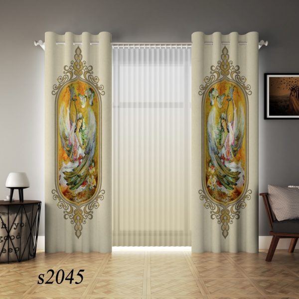 پرده چاپی طرح سنتی S2046