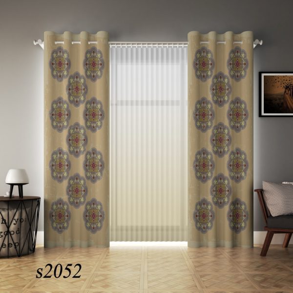 پرده چاپی طرح سنتی S2052